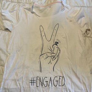 Engaged t- shirt